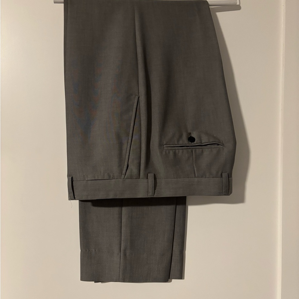 JF J.Ferrar Gray Men's Dress Pants